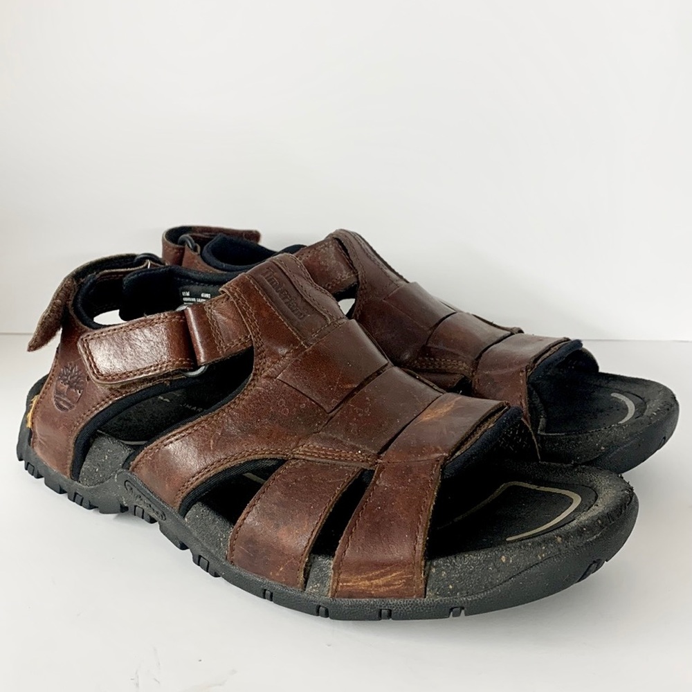 Mens Timberland Smart Comfort Zoned Chassis Sandals Sz 11 C003